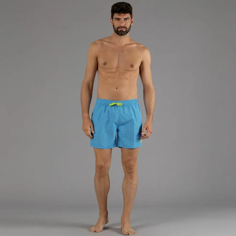 Costume da uomo con fantasia geometrica
