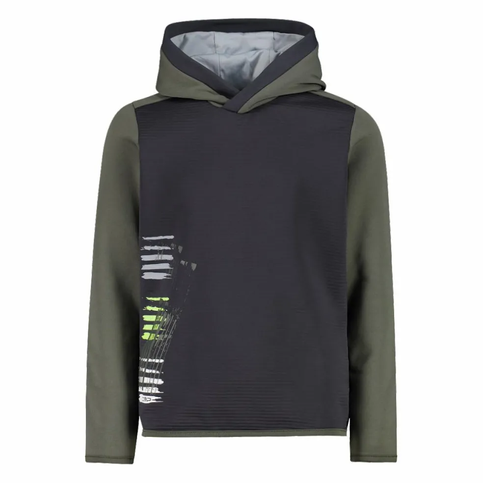 Felpa con cappuccio da bambino in Stretch Performance