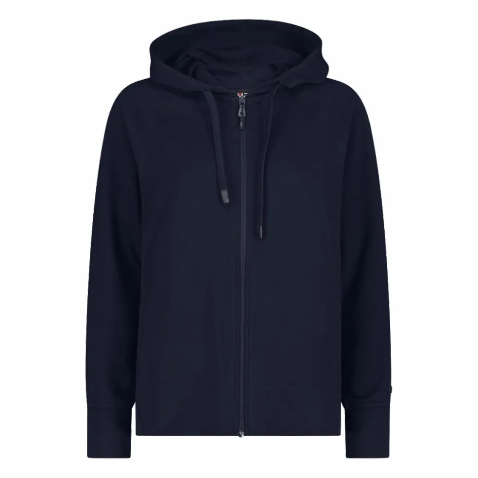 Felpa con cappuccio donna in french terry