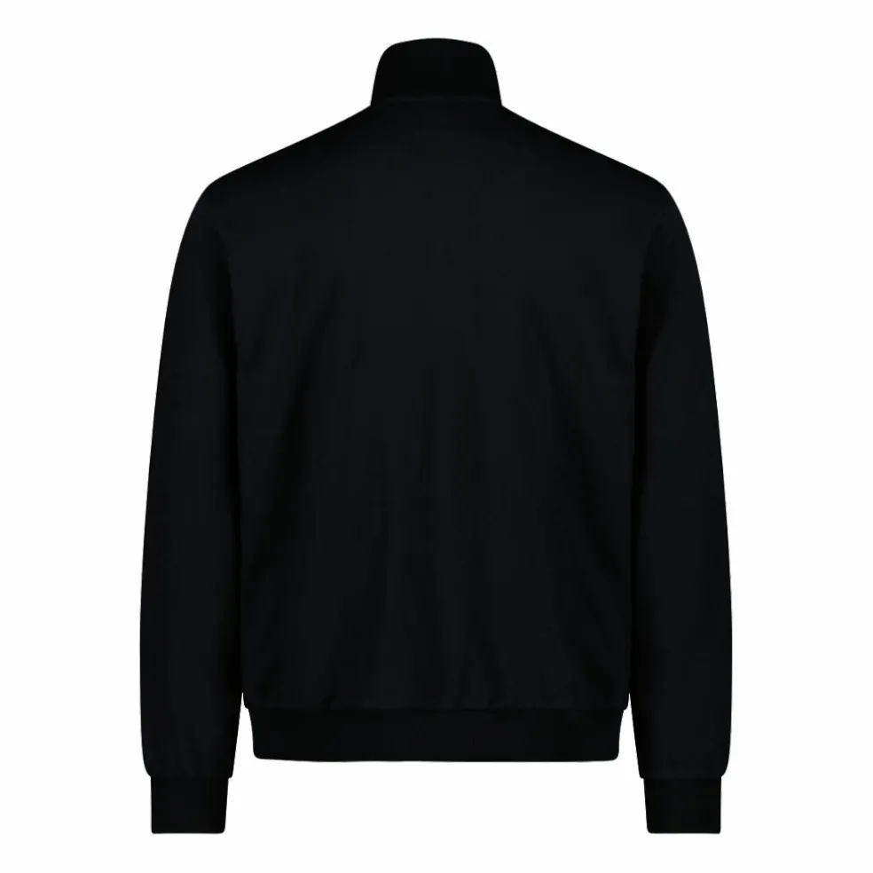 Felpa con zip da uomo con vestibilità regolare