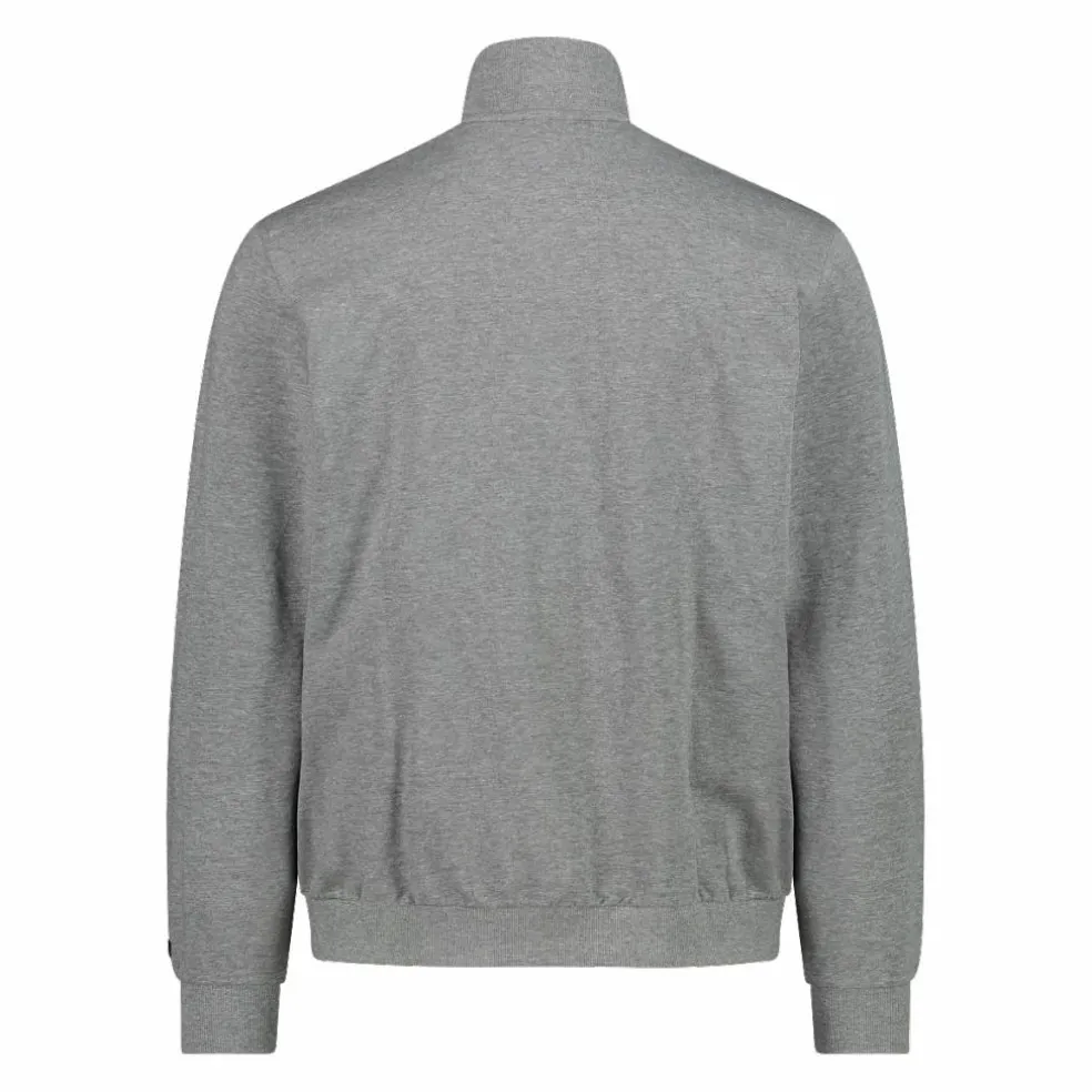 Felpa con zip da uomo con vestibilità regolare