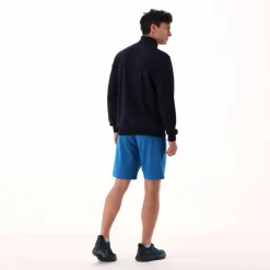Felpa con zip da uomo con vestibilità regolare