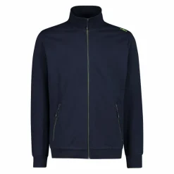Felpa con zip da uomo elasticizzata
