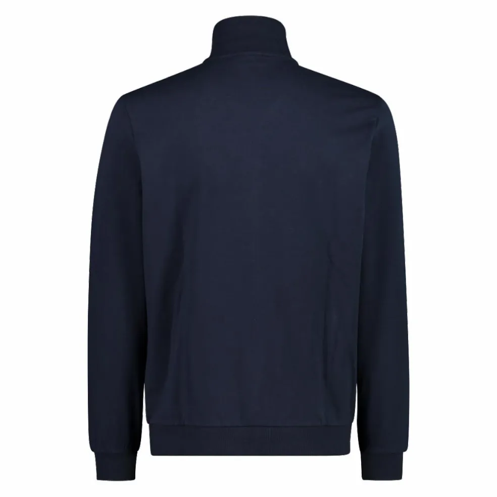 Felpa con zip da uomo elasticizzata
