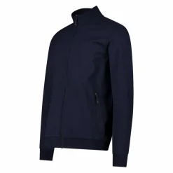 Felpa con zip da uomo elasticizzata
