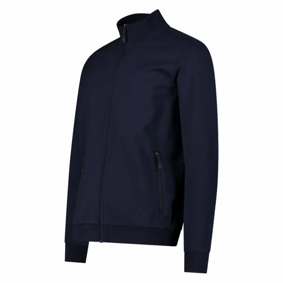 Felpa con zip da uomo elasticizzata