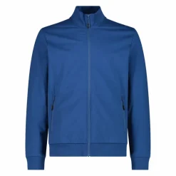 Felpa con zip da uomo elasticizzata