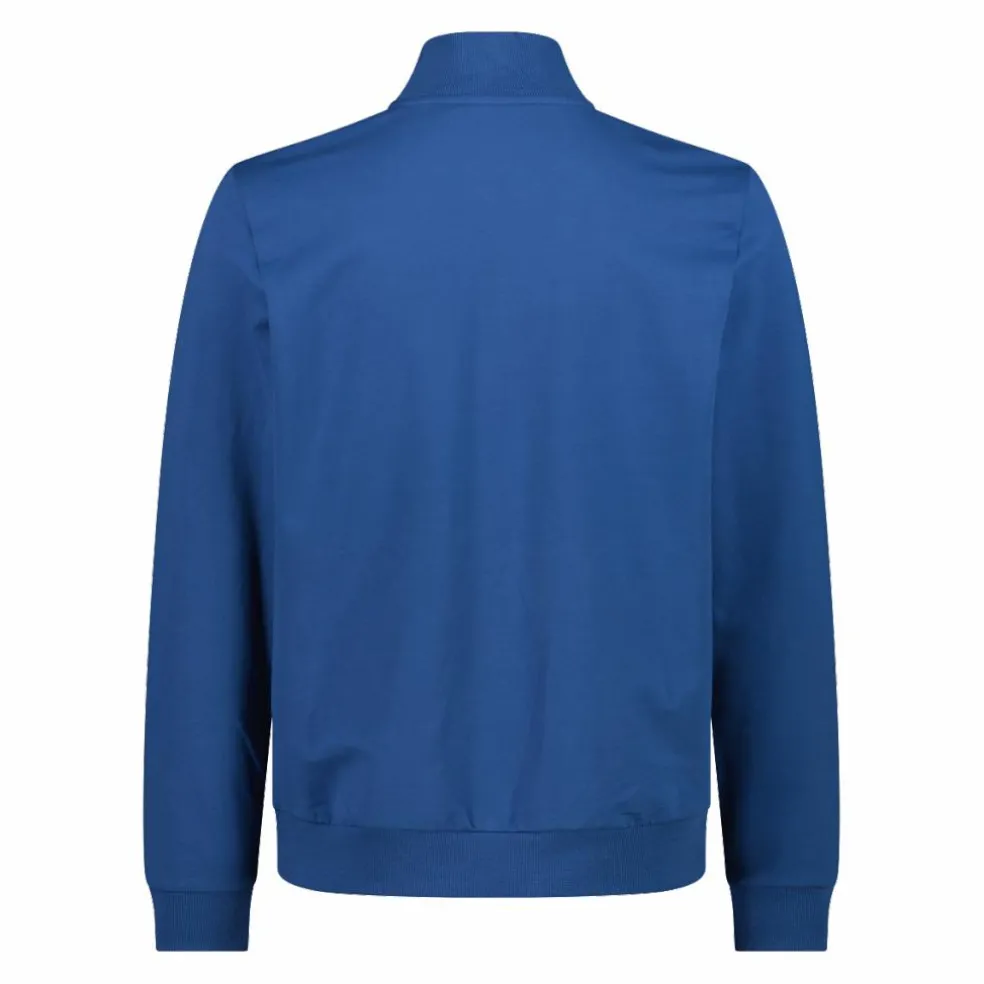 Felpa con zip da uomo elasticizzata