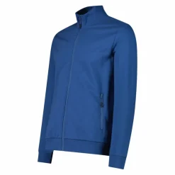 Felpa con zip da uomo elasticizzata
