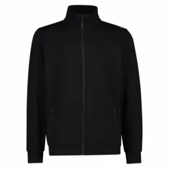 Felpa con zip da uomo elasticizzata