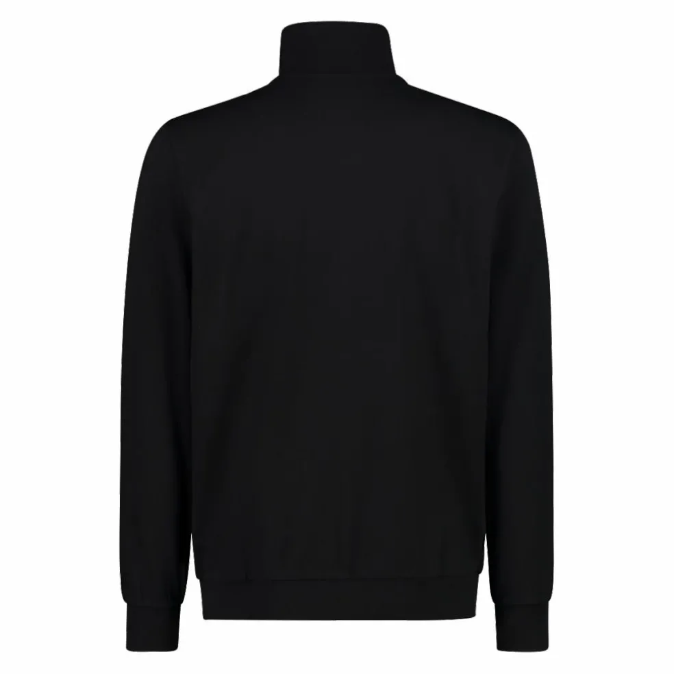 Felpa con zip da uomo elasticizzata