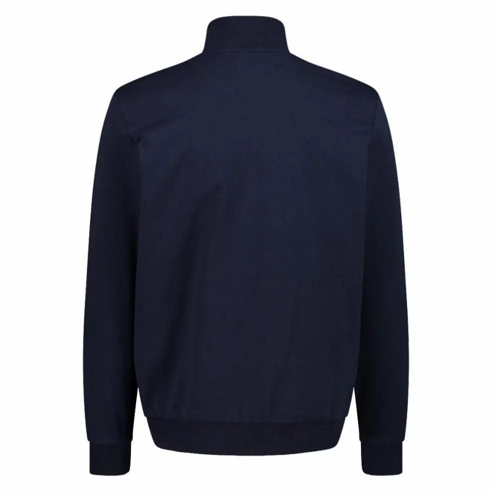 Felpa con zip da uomo elasticizzata