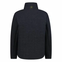 Felpa con zip da Uomo in Knit Tech