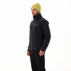 Felpa con zip da Uomo in Knit Tech