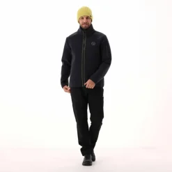 Felpa con zip da Uomo in Knit Tech