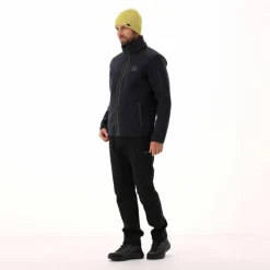 Felpa con zip da Uomo in Knit Tech