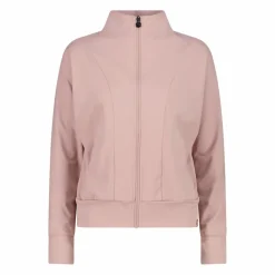 Felpa da donna con zip a collo alto