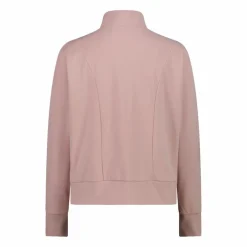 Felpa da donna con zip a collo alto