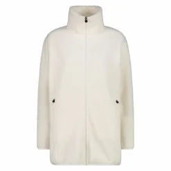 Felpa da donna con zip in pelliccetta teddy