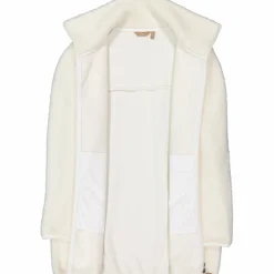 Felpa da donna con zip in pelliccetta teddy