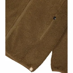 Felpa da donna con zip in pelliccetta teddy