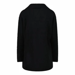 Felpa da donna con zip in pelliccetta teddy