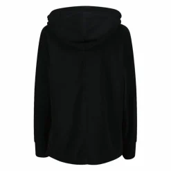 Felpa da donna senza zip con cappuccio fisso