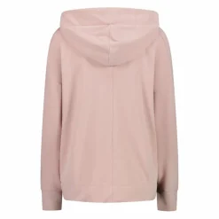 Felpa da donna senza zip con cappuccio fisso