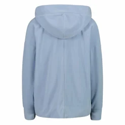 Felpa da donna senza zip con cappuccio fisso