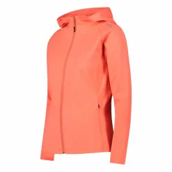 Felpa full zip con cappuccio in 4-way stretch