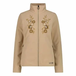 Felpa in pile da donna Arctic Fleece melange con stampa floreale