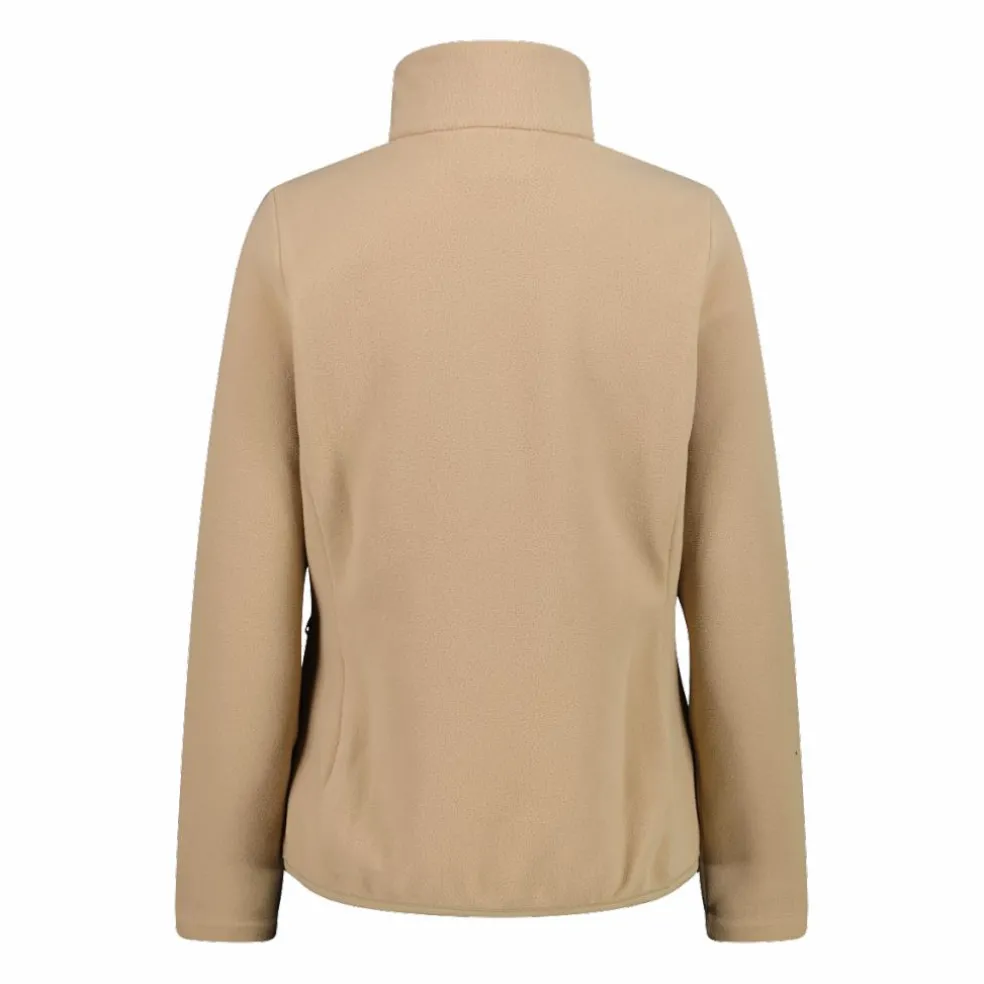 Felpa in pile da donna Arctic Fleece melange con stampa floreale