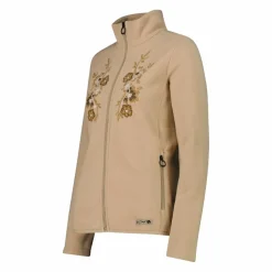 Felpa in pile da donna Arctic Fleece melange con stampa floreale