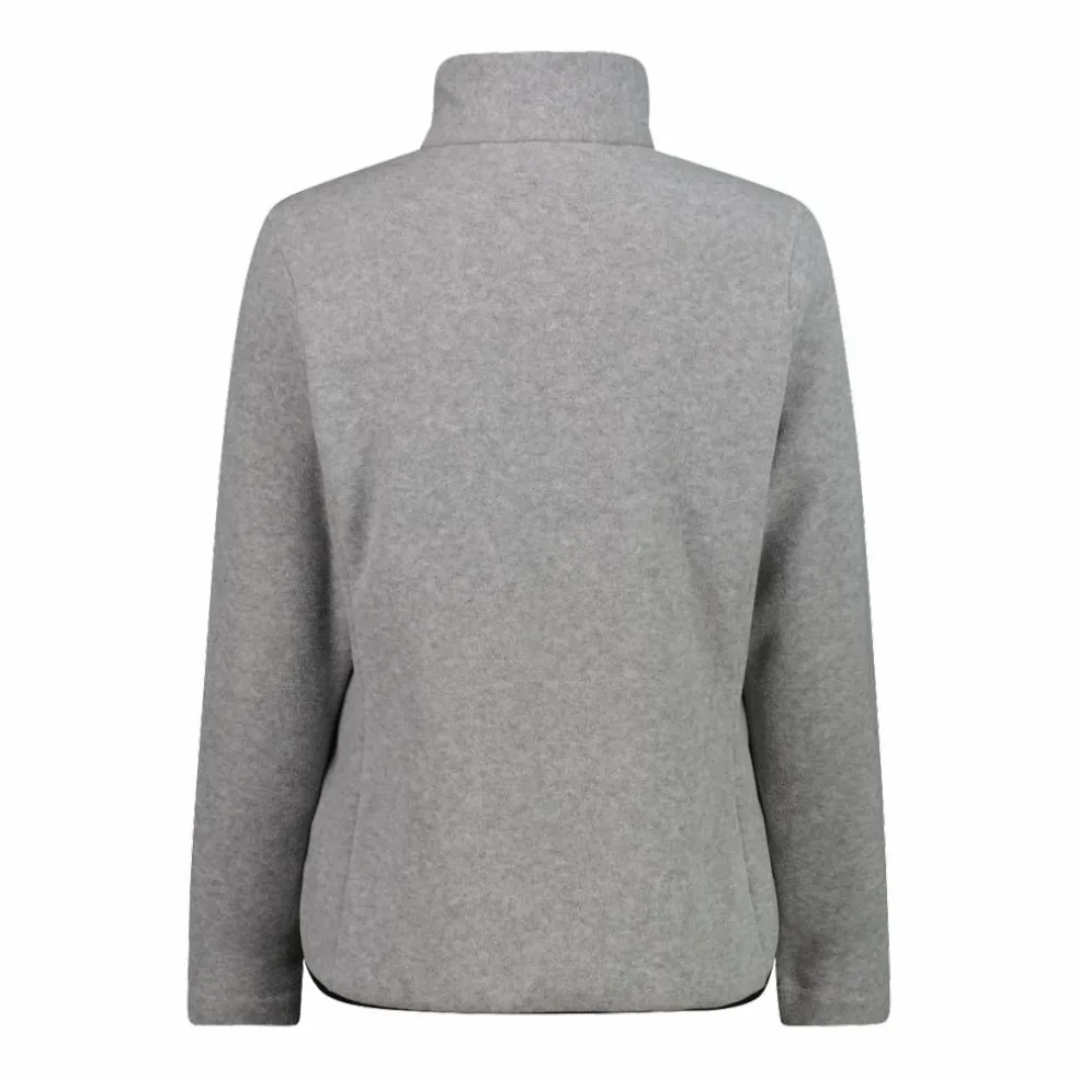 Felpa in pile da donna Arctic Fleece melange con stampa floreale