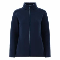 Felpa in pile da donna con pelliccetta in Stretch Performance