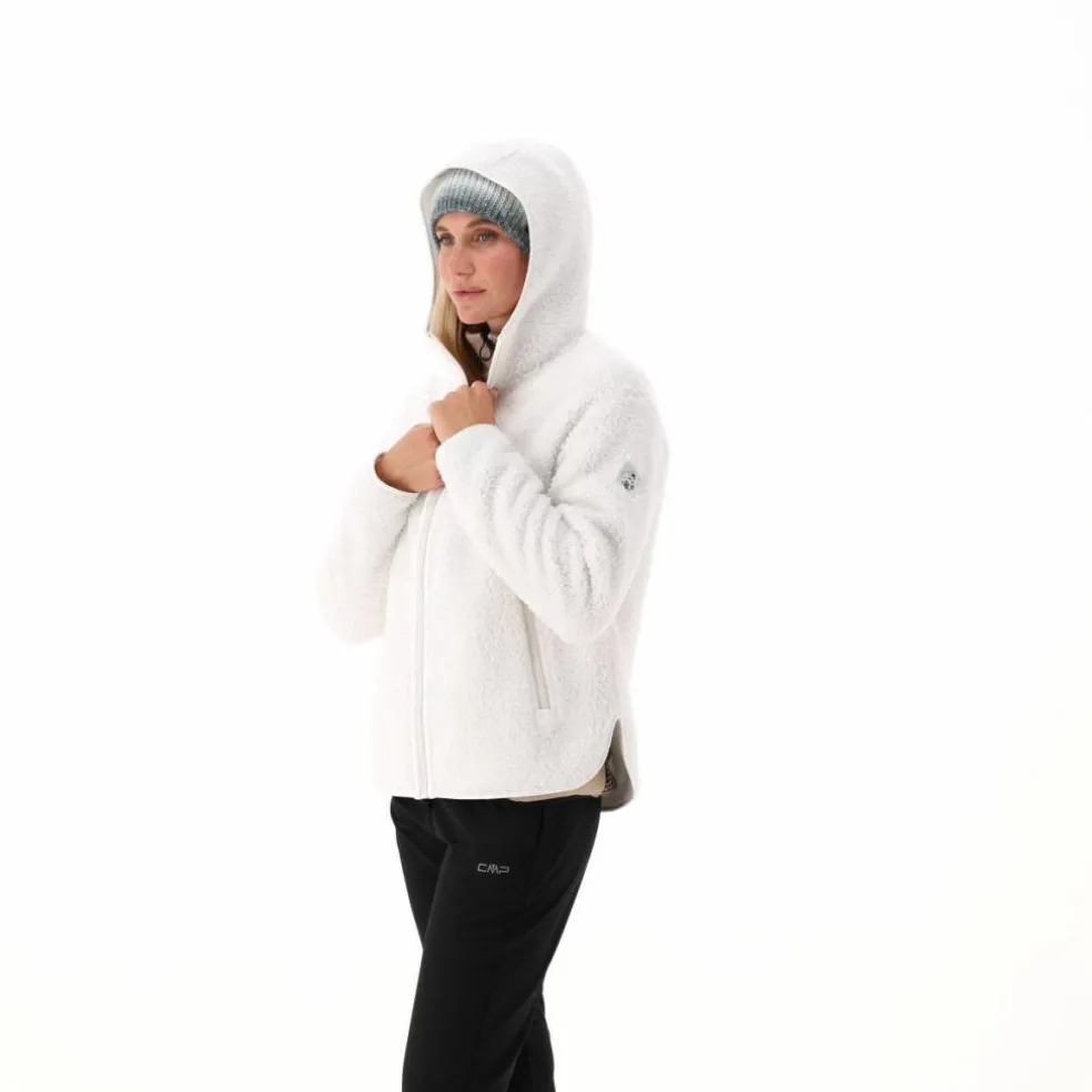 Felpa in pile HighLoft in teddy da donna con cappuccio