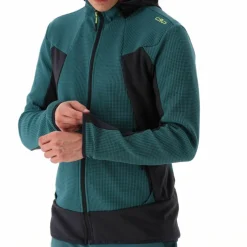 Felpa Unlimitech Grid Tech stretch con cappuccio da Uomo
