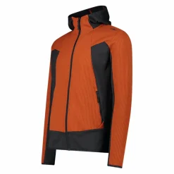 Felpa Unlimitech Grid Tech stretch con cappuccio da Uomo