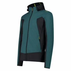 Felpa Unlimitech Grid Tech stretch con cappuccio da Uomo