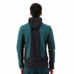 Felpa Unlimitech Grid Tech stretch con cappuccio da Uomo