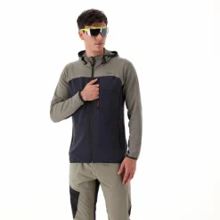 Felpa Unlimitech in french terry da Uomo