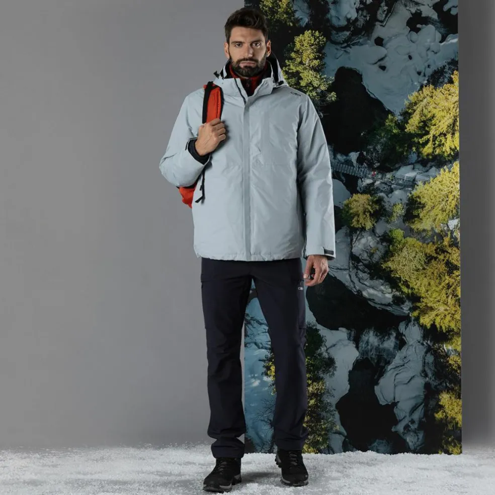 Giacca 3 in 1 da uomo in taslan