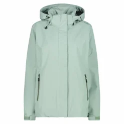 Giacca antipioggia da donna con cappuccio staccabile