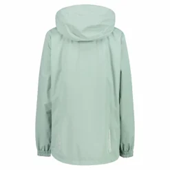 Giacca antipioggia da donna con cappuccio staccabile
