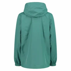 Giacca antipioggia da donna con cappuccio staccabile