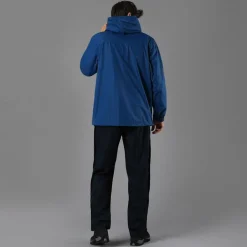 Giacca antipioggia da uomo con cappuccio staccabile