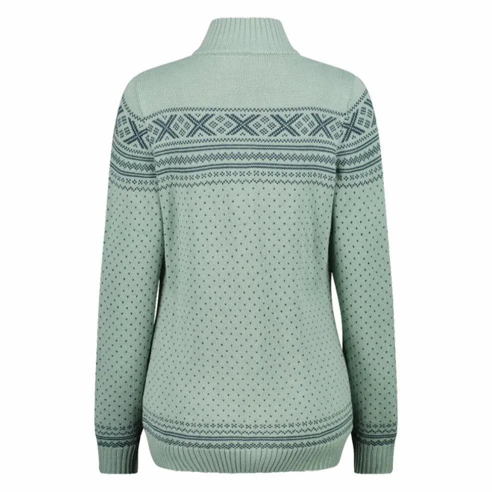 Giacca con zip da donna in Wooltech