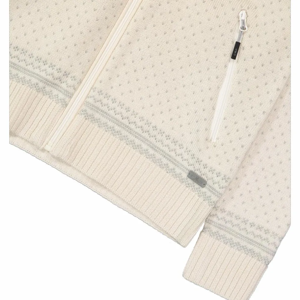Giacca con zip da donna in Wooltech