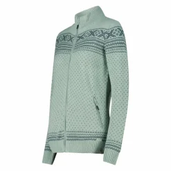 Giacca con zip da donna in Wooltech