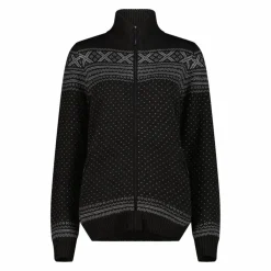 Giacca con zip da donna in Wooltech